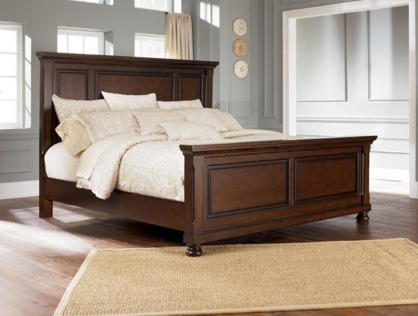 wybierz drewniane łóżko