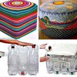 We make ottoman from bottles