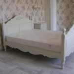 Beech solid wood bed