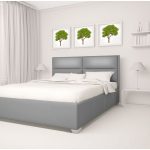 Bed design in the bedroom
