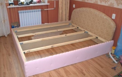Double bed-frame