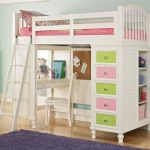 bunk bed with table photo