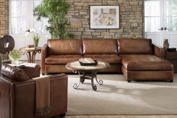 Leather home furniture