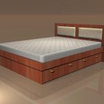 Bed Art City SV-66 na may PM beech Tyrolean