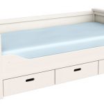 Cielo's bed na may drawers