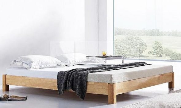 Tylne łóżko w stylu japońskim