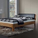 Bed from solid oak Xylo