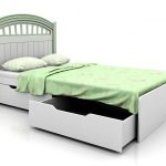 Bed with two drawers Michael Green