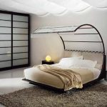 Bed in bedroom design