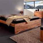 Beds of solid wood-image