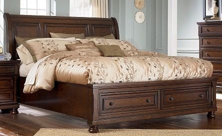 One of the most popular types of beds is wooden.
