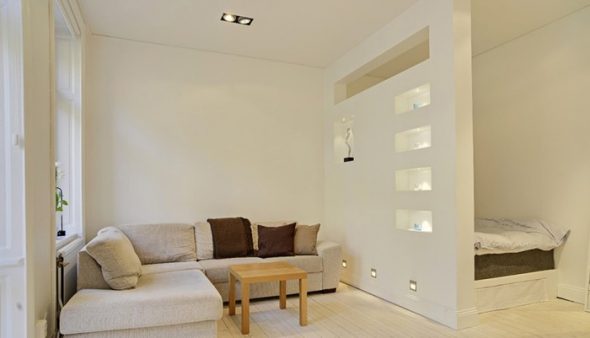 Plasterboard partitions photo design