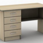 Desk na may mga drawer
