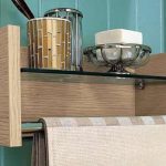 Shelf from MDF in the bathroom with their own hands