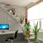 Wall Flower Shelves