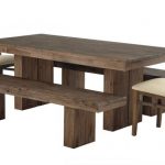 The most popular type of material used to make a holiday table is wood.