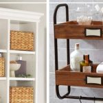Types of wooden shelves to be placed above the bathroom