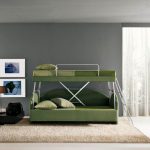 sofa łóżko piętrowe pomysły transformatorowe wnętrze