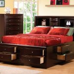double bed high with drawers