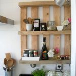kitchen shelves of pallets do it yourself