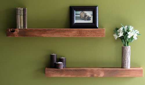 simple ideas for do-it-yourself shelves