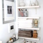 simple but functional shelves