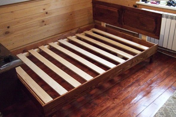 make the bed frame yourself
