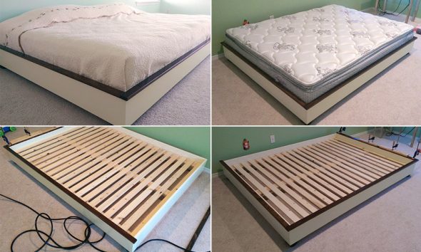 Gör en säng med egna händer - från materialval till färdig produkt