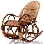 Thanks to the wicker structure, the chair is comfortable