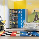 The idea of ​​designing a child's room for a boy