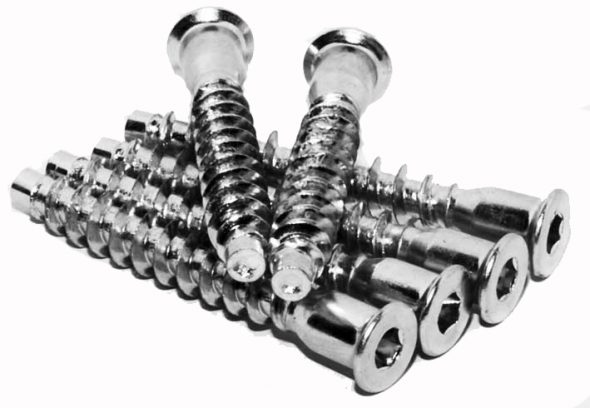 Fasteners for furniture assembly