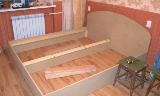 Bed from chipboard do it yourself double photo
