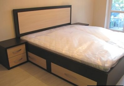 Chipboard bed