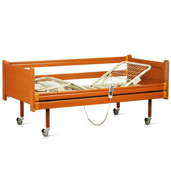 Medical bed with the electric drive