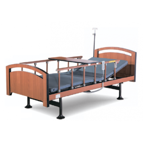 Medyczne łóżko z trzema sekcjami