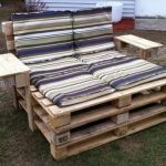 Method of making a sofa from a pallet