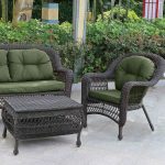 Wicker furniture to give in the design