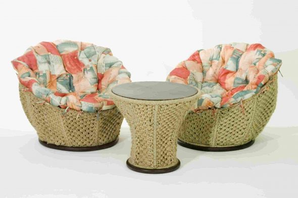 Wicker home furniture