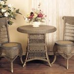 Wicker set with your own hands