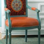 Przywrócenie krzesła ze skórzaną tapicerką
