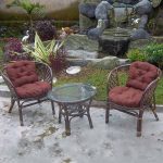Rattan bahçe mobilyaları
