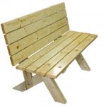 Dřevěné lavice s vlastníma rukama