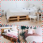 Country bedroom furniture from pallets