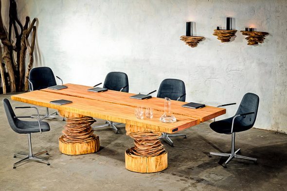 Drewniany stół zrób to sam