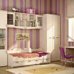 Children's furniture Sonata in the interior of the room for a teenager girl