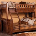 Bunk bed para sa country house