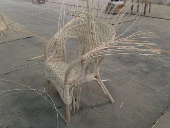 photo rattan furniture weaving