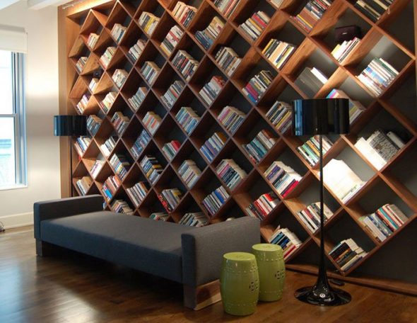 Bookshelves Honeycomb