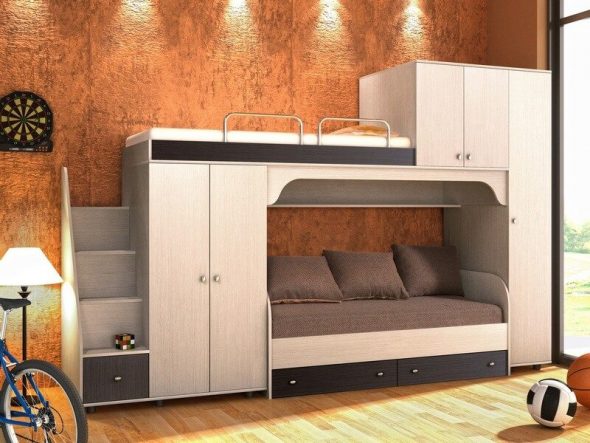 Beautiful and functional loft bed
