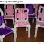 Piękne krzesełka dla dzieci